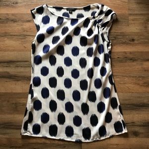 Ann Taylor Asymmetrical Top, 0